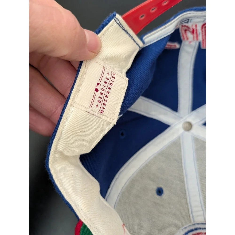 Chicago Cubs MLB‎ Snapback Hat OSFM Blue Red '47 Brand